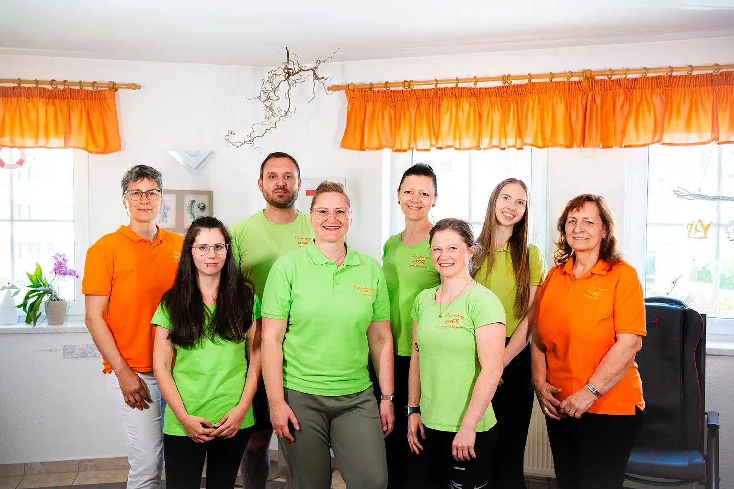 Das Team der Physiotherapie Huber in Poessneck