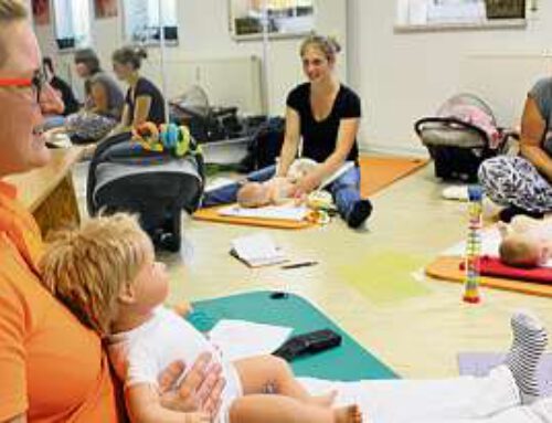 Massage regt Babys Verdauung an